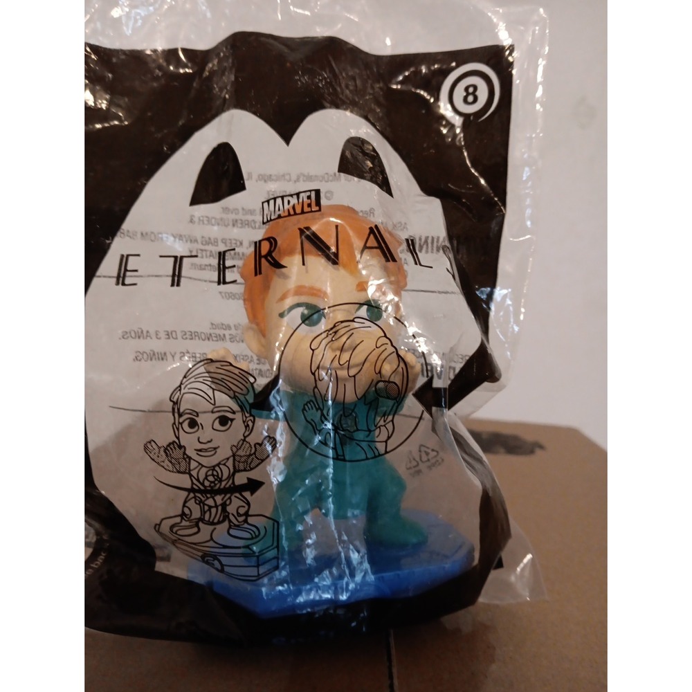 McDonald's 2021 Marvel Externals Happy Mea l Sprite Toy #8 New Unopened